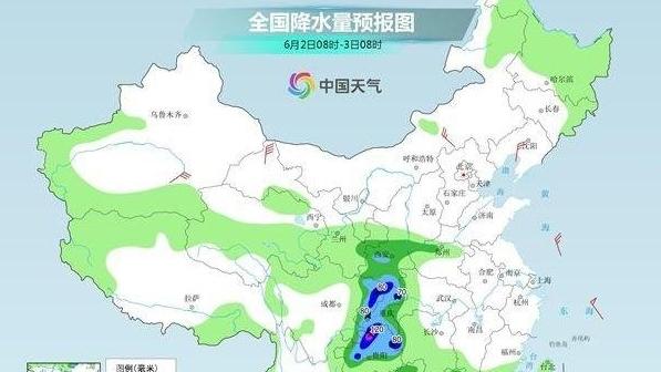 贵州四川降雨连连部分地区有暴雨 华南高温延续至周末