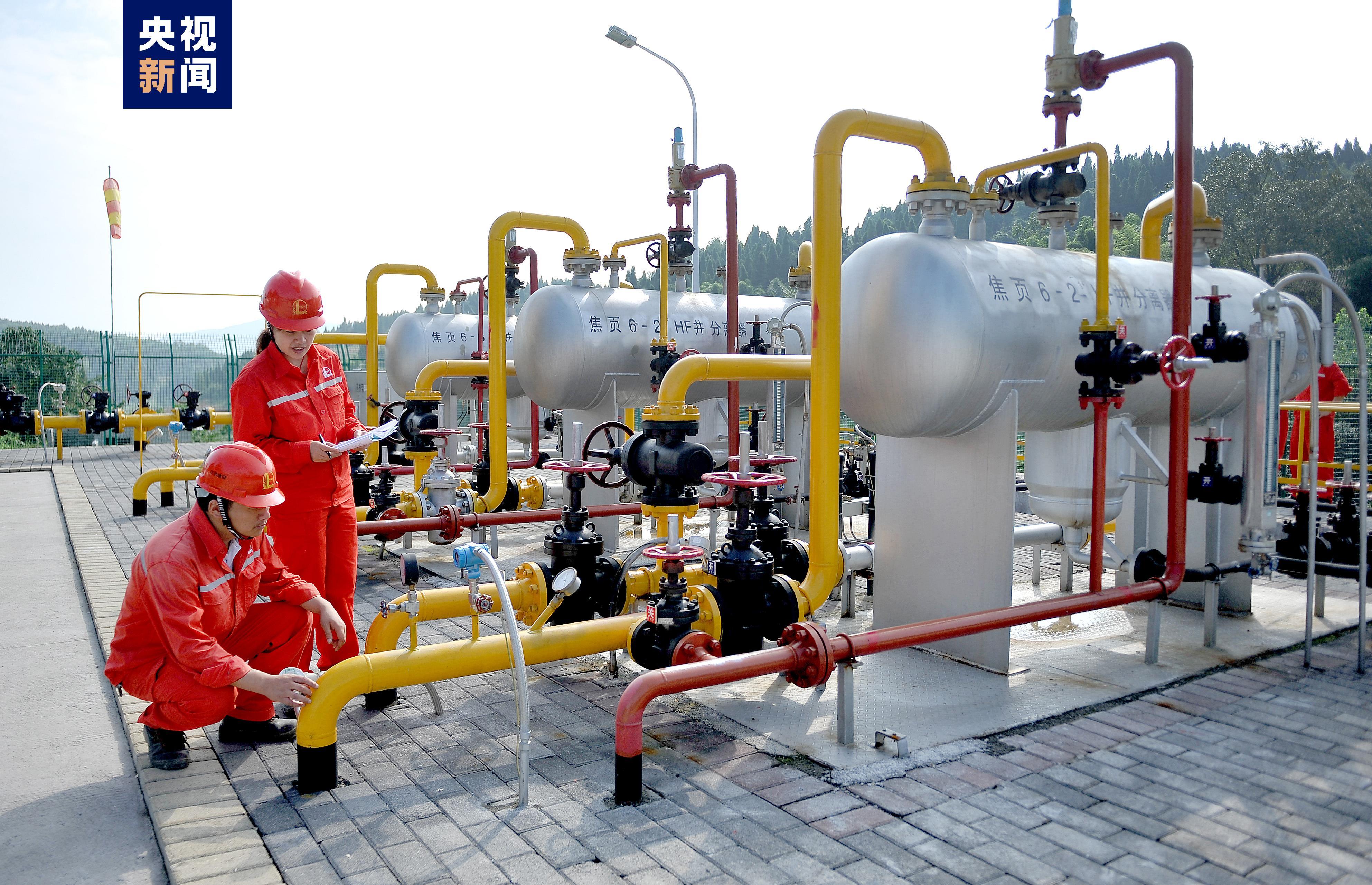 突破4亿立方米涪陵页岩气田单井累计产量创全国纪录