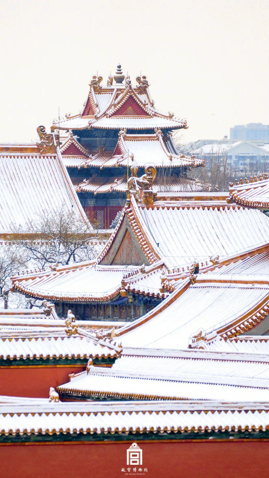 久等了故宫雪景高清大图来了