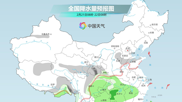 我國大部氣溫將降至近期低點 下周開啟升溫進程