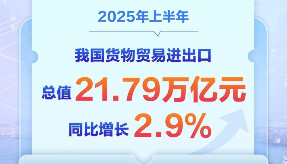增长2.9% 2025年中国外贸半年报出炉