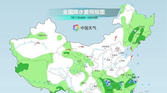 大范围高温逐渐减弱 明夜起北方迎新一轮强降雨过程