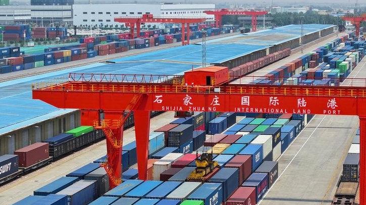 京津冀首趟至希腊“铁海铁”多式联运班列启程