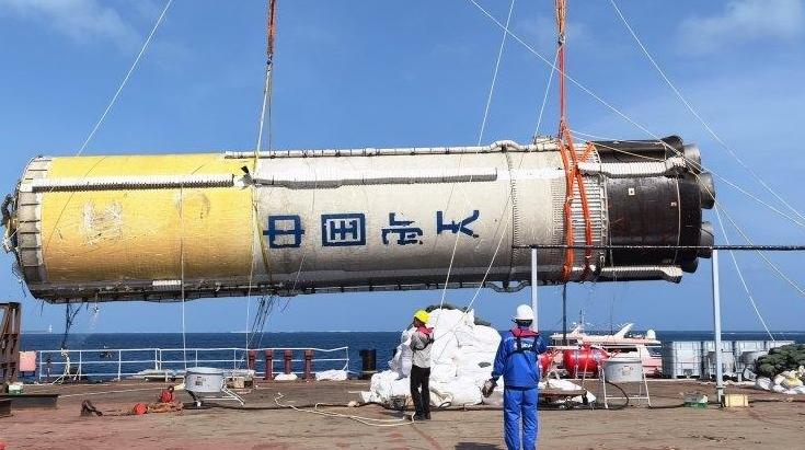 我国完成首次火箭一级箭体海上打捞回收任务
