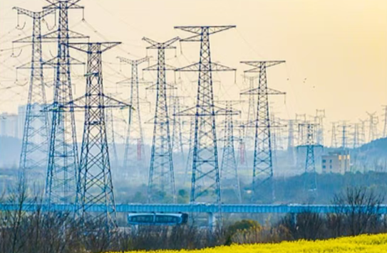今年前两个月全社会用电量同比增长6.1%